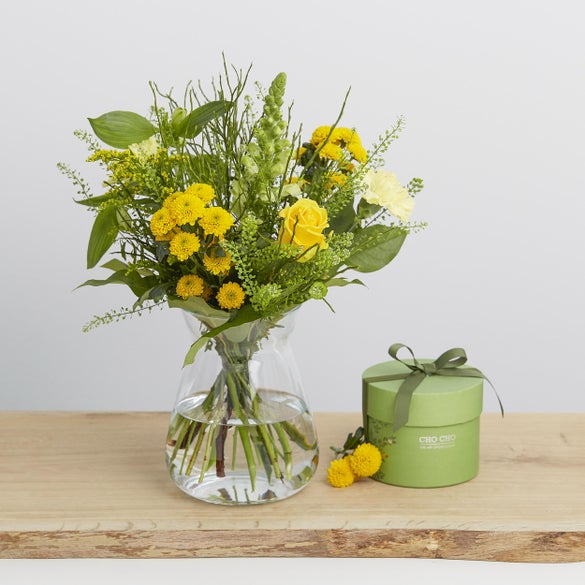 Den helt rigtige til påske med forårsæske med chokolade